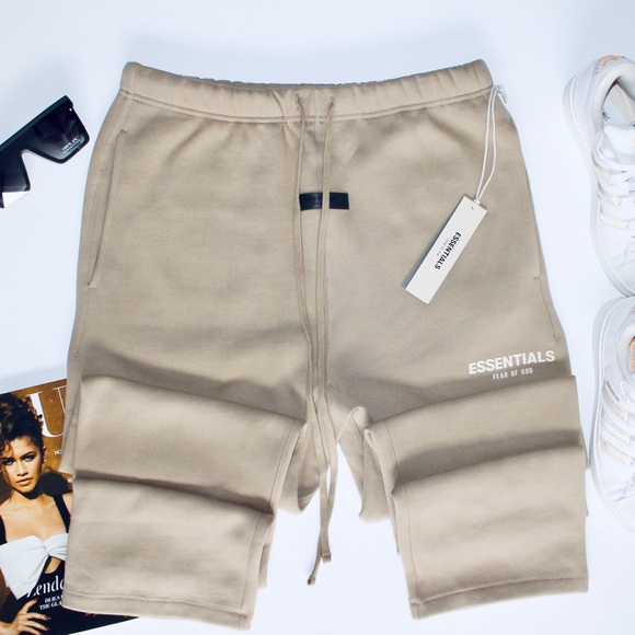 FEAR OF GOD ESSENTIALS Relaxed Sweatpants Oak - Picture 3 of 5